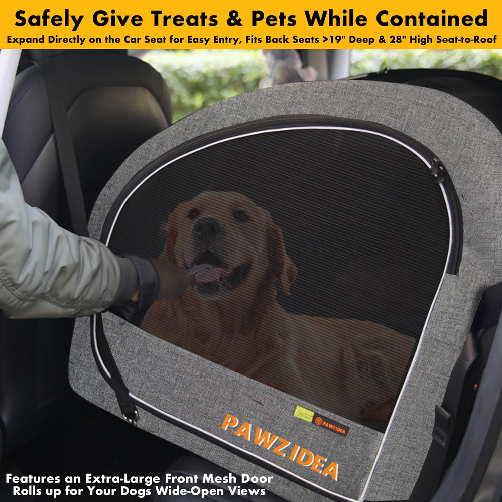 PAWZIDEA stroller side-door access for easy entry and exit