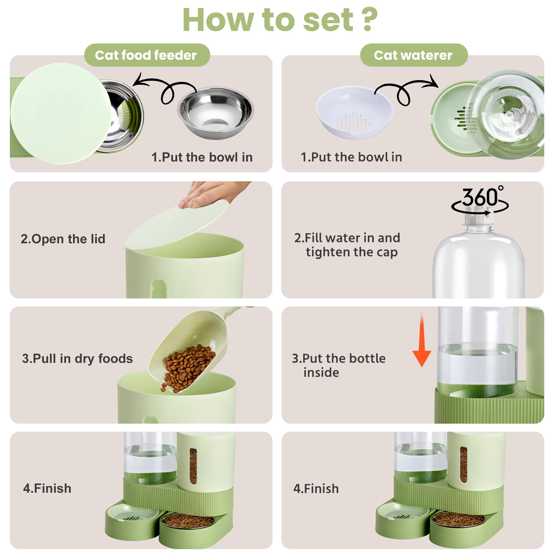 Pawzone food bowl with non-slip base for stability.