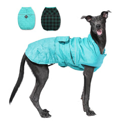PAWZ Road three-layer dog coat construction for reliable warmth and weather protection.