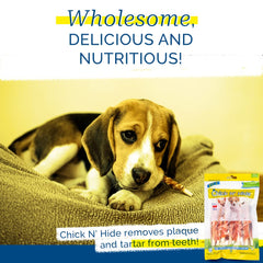 PCI Pet Center Chick n Hide natural ingredients image showcasing all-natural formula.