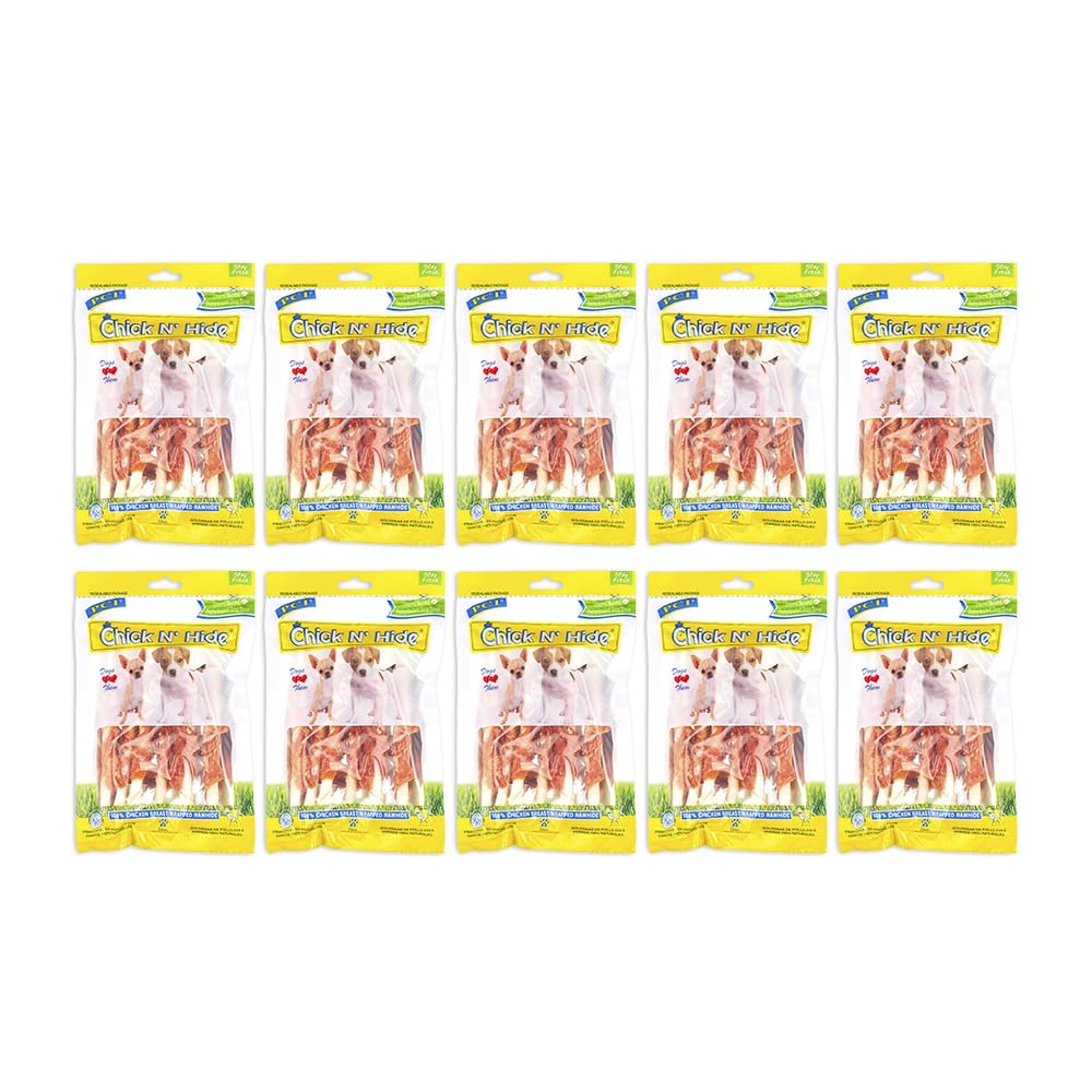 PCI Pet Center Chick n Hide pack front showing 60 treats ideal for training rewards.