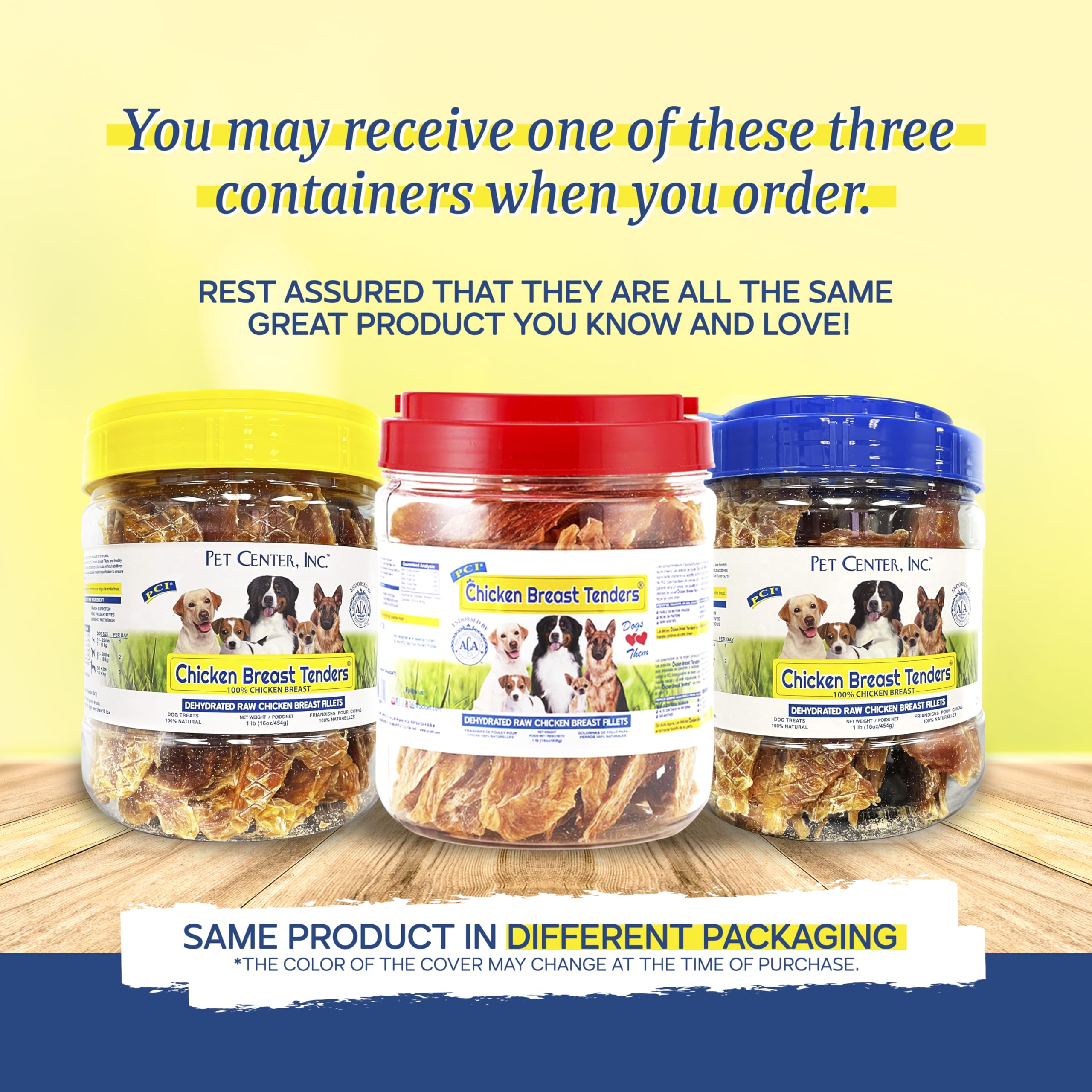 PCI Pet Center DPC88454 travel-friendly canister for on-the-go treats.