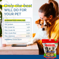 PCI Pet Center Inc. Chicken Bites, USA-made chicken from USA farms.