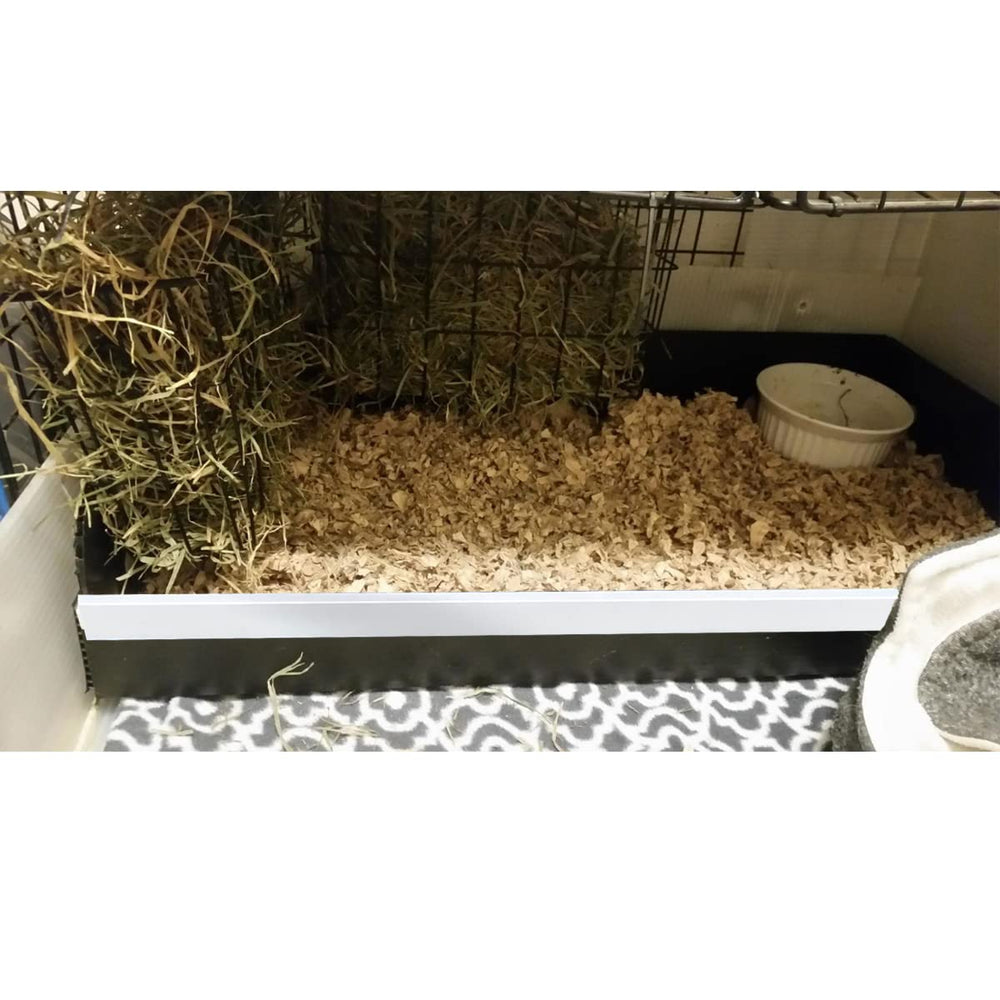 pcprbfk guinea pig litter box assembly demonstrates simple four-connector setup.