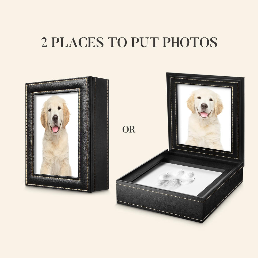 PCS Paw Print Kit aluminium paper sheet ready to capture paw imprint without fuss.