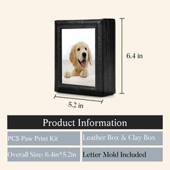 PCS Paw Print Kit clay material is odorless and non-toxic for safe handling.