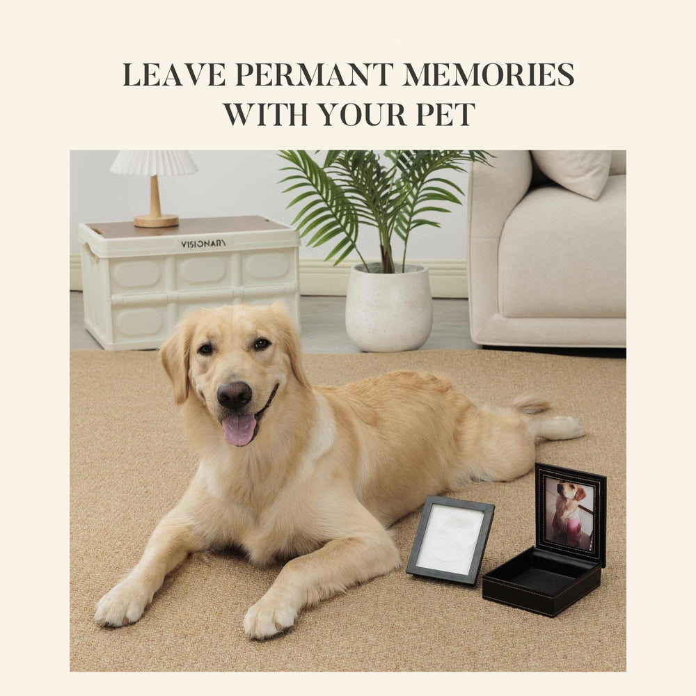 PCS Paw Print Kit elegant packaging doubles as a memorial display option.