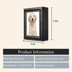PCS Paw Print Kit safe clay offers odor-free, non-toxic impressions for your keepsake.