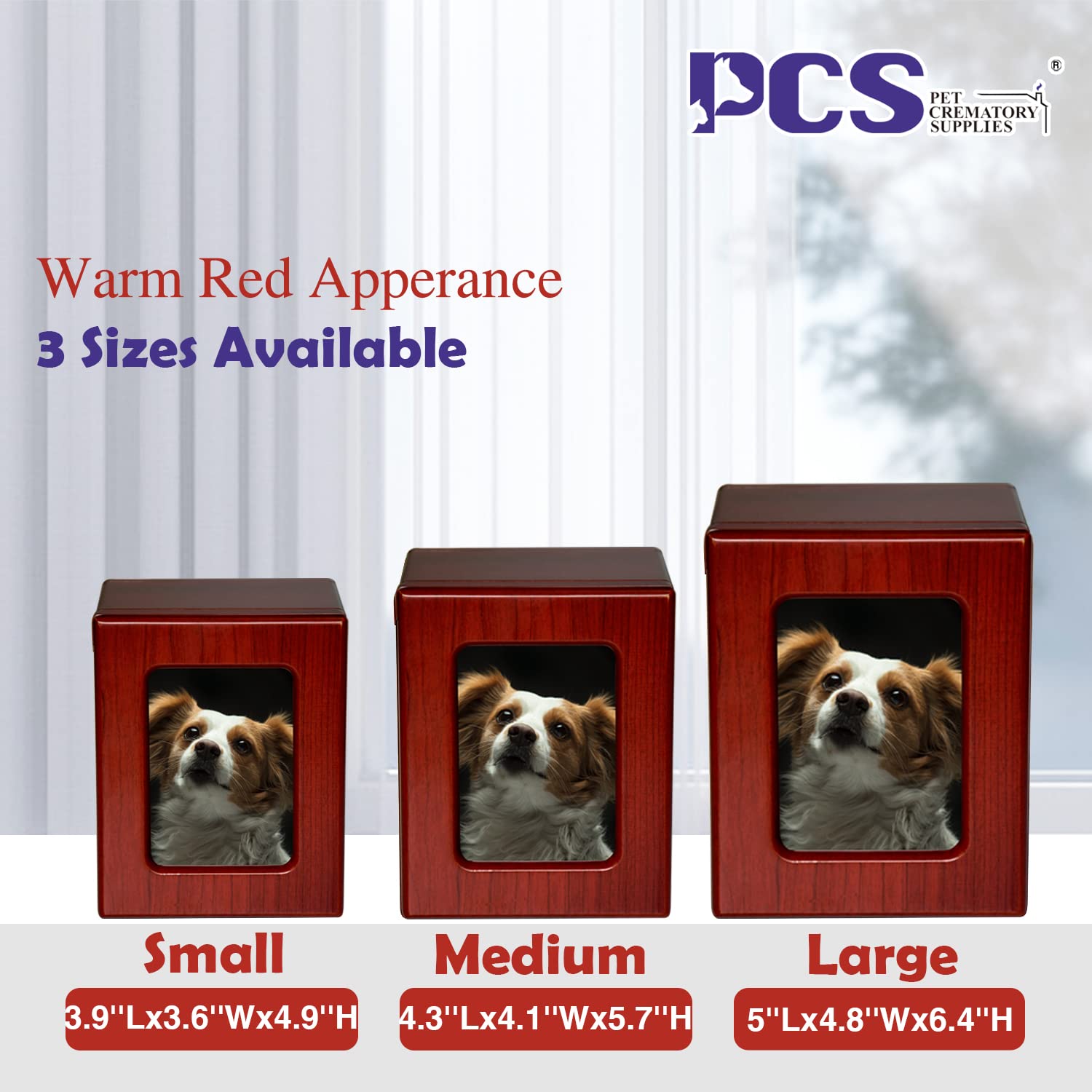 Capacity up to 45 pounds makes this keepsake versatile for dog ashes