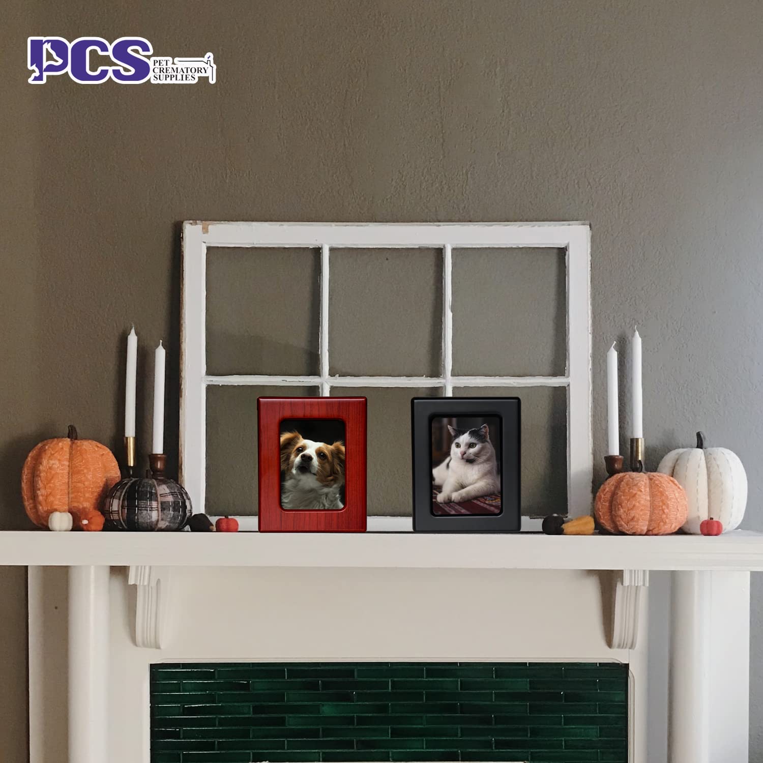 Front panel allows photo swap without disturbing cremains for ongoing remembrance