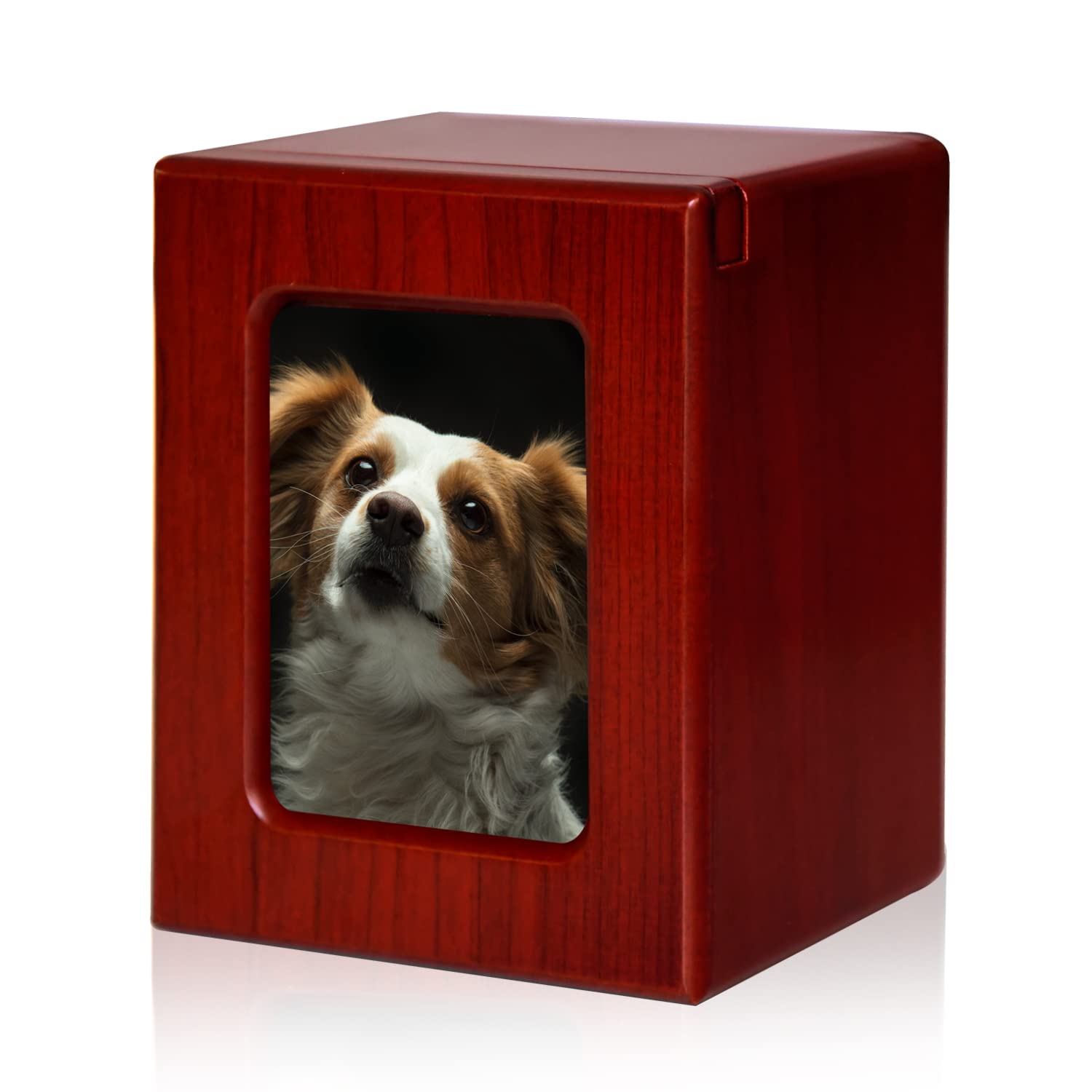 PCS Pet Urn for Dogs with a front photo frame to showcase a cherished memory