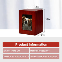 Medium dimensions 4.3 by 4.1 by 5.7 inches for compact home display