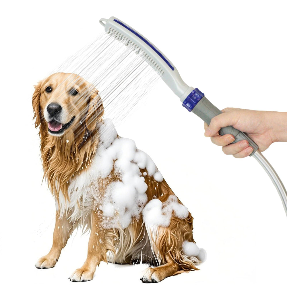 PCYIS complete kit image highlights all-in-one pet bathing solution.