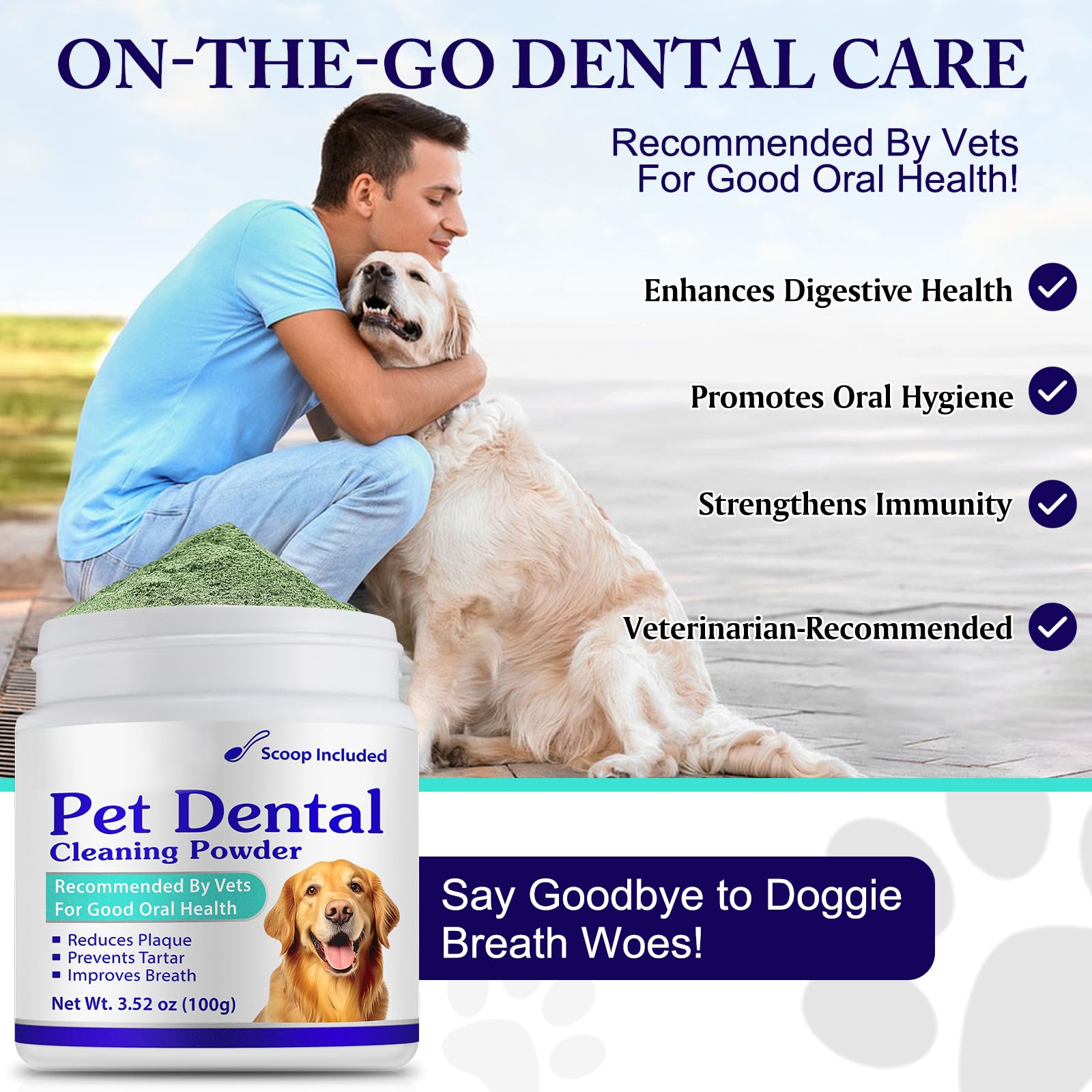 Peesnb universal dental care for dogs and cats highlights cross-species use.