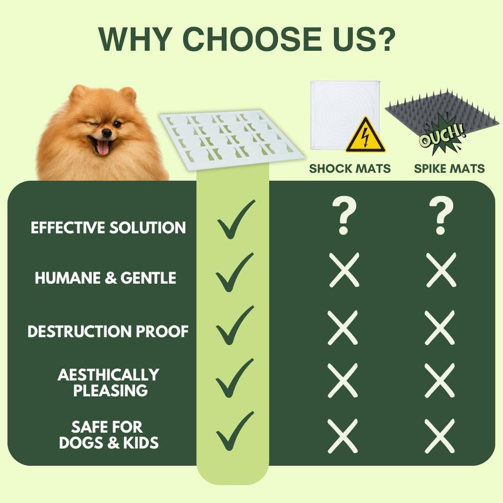 PEACHTREE PET curved-edge safety design minimizes injury risk for pets and kids.