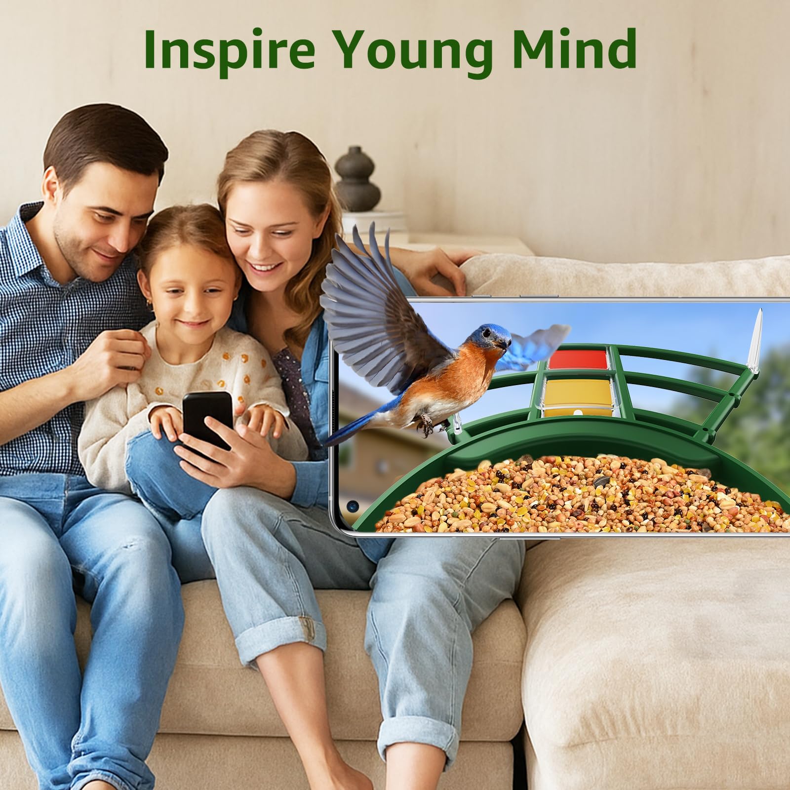 PeckCam backyard birdwatching gift pack ideal for nature lovers.