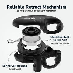 Pecute 360-degree anti-tangle design keeps walks smooth and frustration free