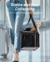Pecute carrier features breathable mesh for airflow