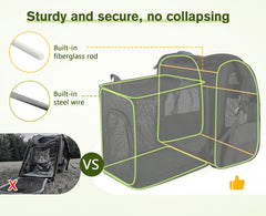 Pecute cat backpack ventilated side windows highlight airflow for pets