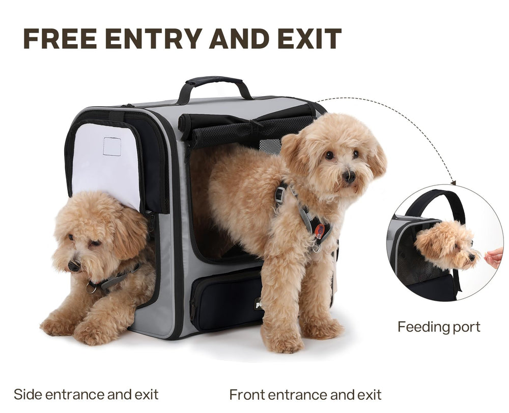 Pecute cat carrier backpack ergonomic design reduces shoulder strain during long carries.