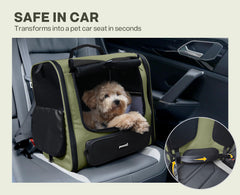 Pecute cat carrier backpack removable padding enhances long journey comfort