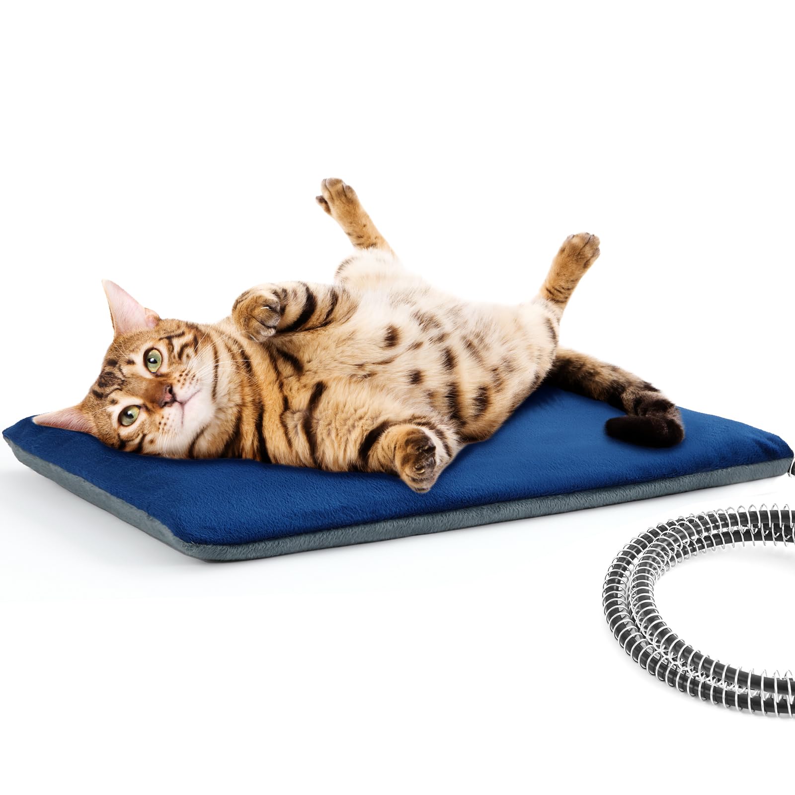 Pecute cat heating pad outdoor-sheltered-porch provides weather-ready warmth for pets