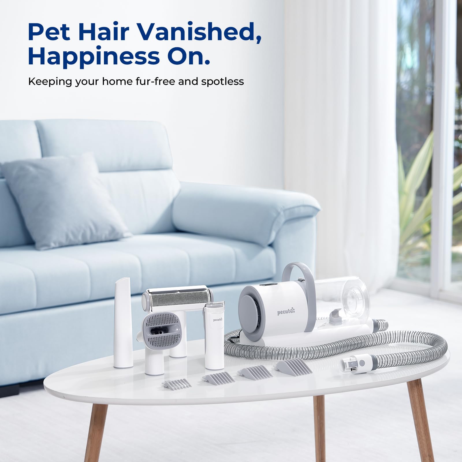 Pecute is suitable for dog and cat grooming at home use.