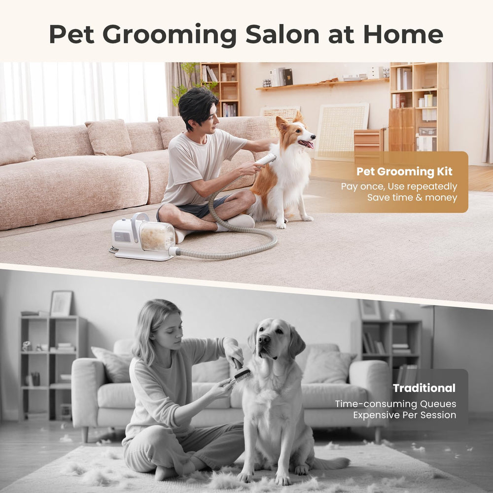 Pecute hair remover brush cleaning residual fur from upholstery