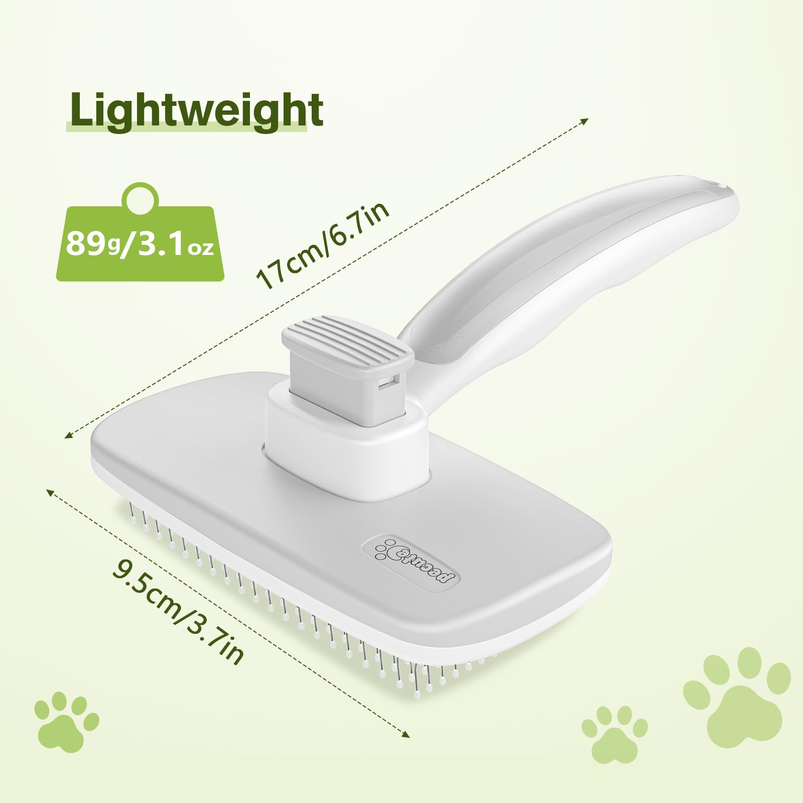 Pecute helps remove loose fur and dander for home cleanliness.