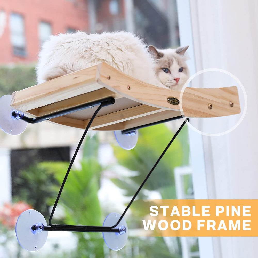 Pecute iron brackets and heavy-duty hardware for secure mounting