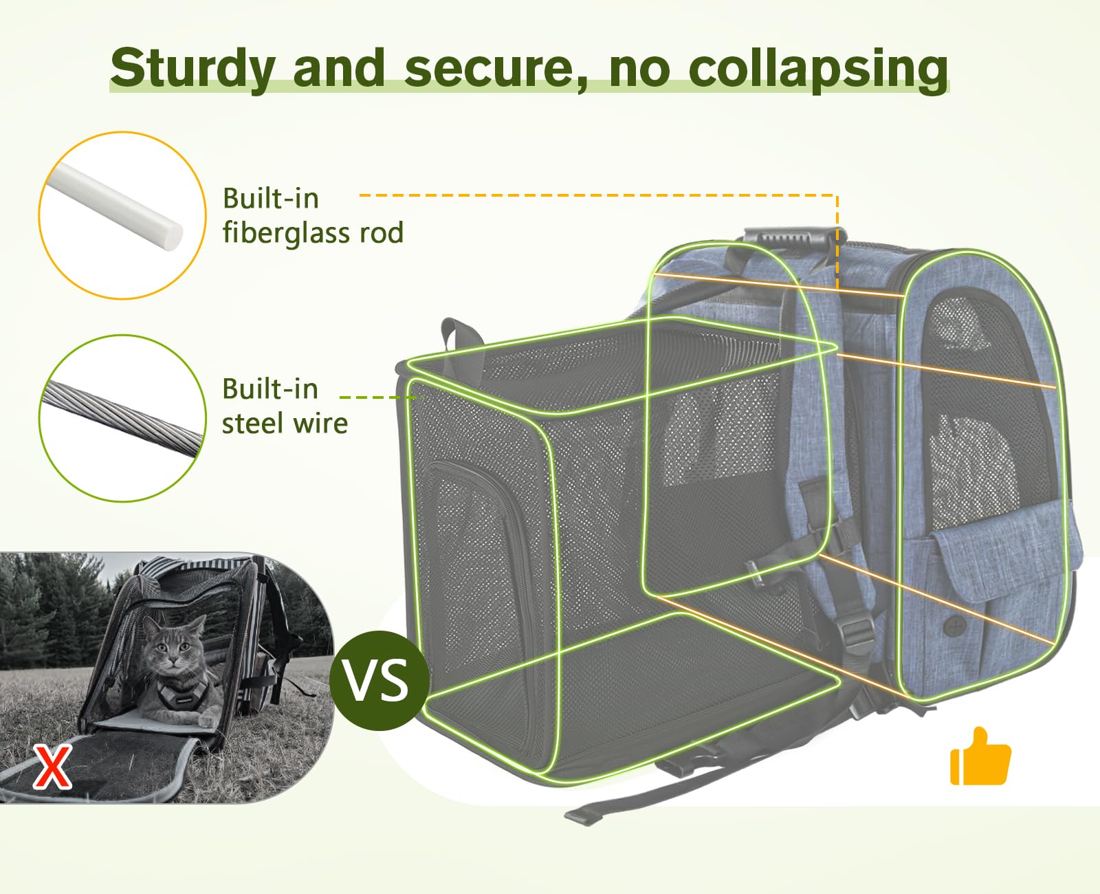 Pecute ergonomic shoulder straps reduce load for comfortable hiking.