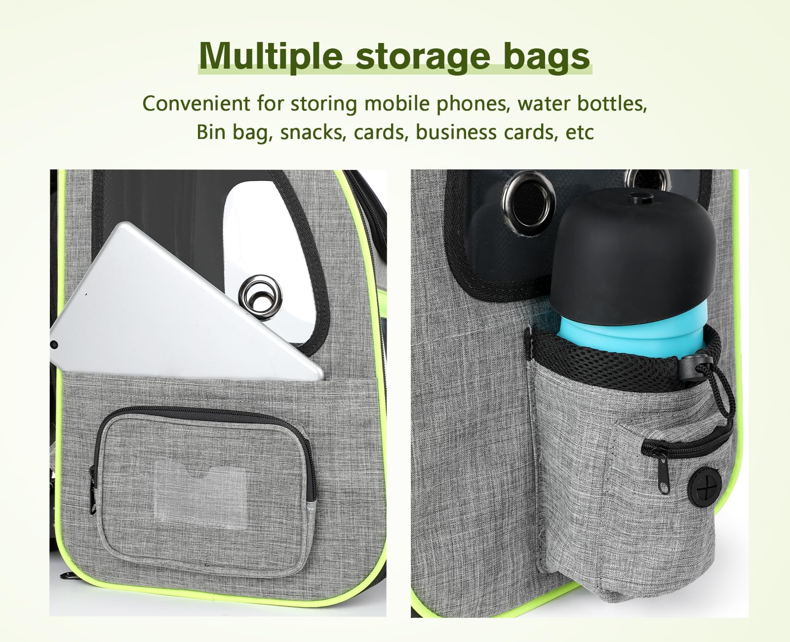 Pecute pet carrier backpack fit guidance for cats and small dogs