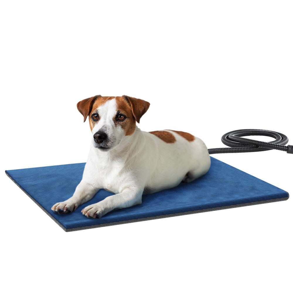 Pecute pet heating pad front view provides cozy warmth for indoor naps