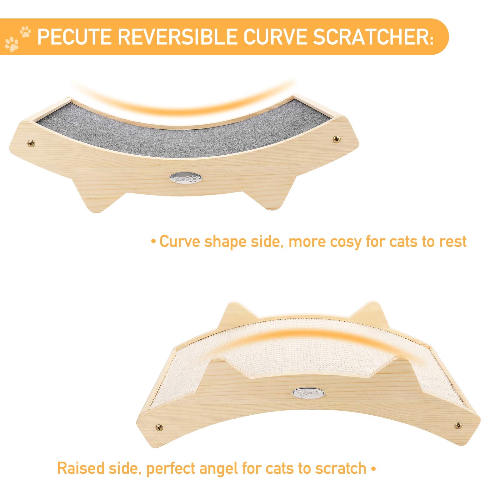 Pecute sisal side closeup emphasizes wear-resistant fibers designed for longer-lasting scratching.