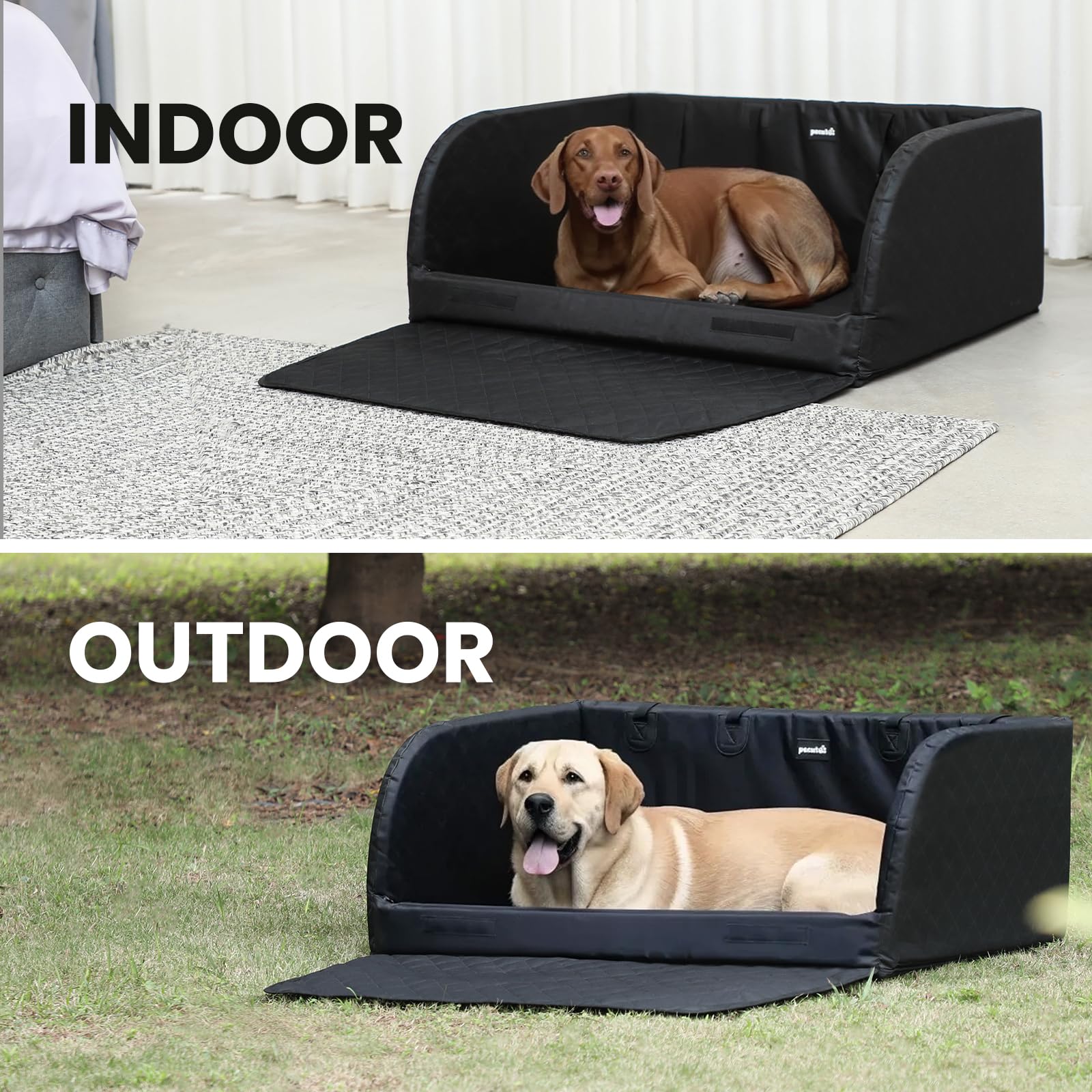 Pecute cargo liner outer cover is machine-washable for easy cleaning.