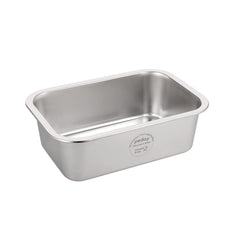 PEDAY 1.2-gallon dog water bowl side view shows large capacity for big dogs