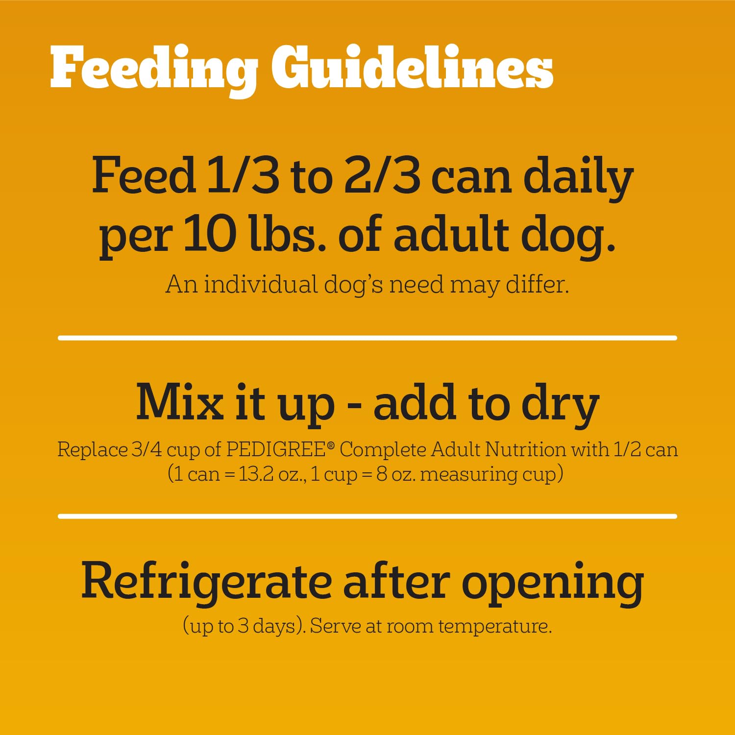 Pedigree Chopped Ground Dinner versatile topper or mix-in with dry food.