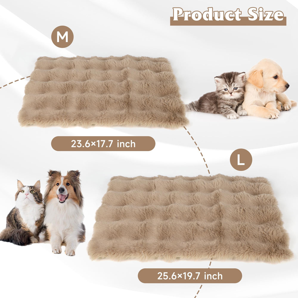 Pedobi self-warming cat bed 25-by-20-inch fits cats, kittens, and small dogs