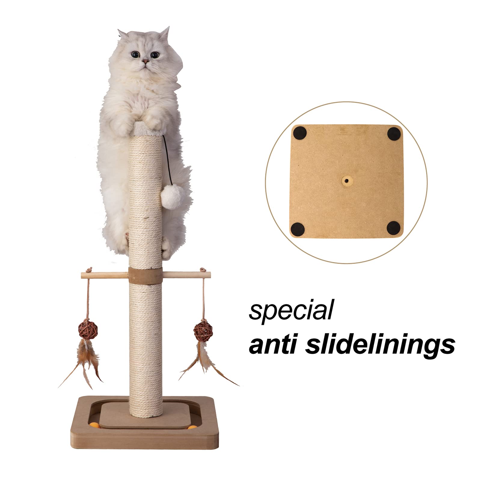 PEEKAB eco-friendly-sisal-materials safe home for cats
