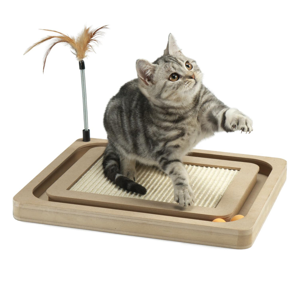 PEEKAB indoor-use setup creates a dedicated play area for cats.