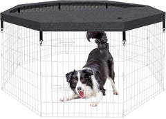 Peekaboo top cover for octagonal pens fits 24-inch width, stabilizing the enclosure.