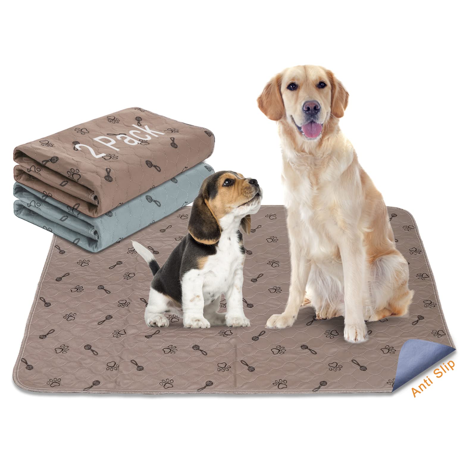 Peepeego 36x36 dog pads pack ready for potty training and containment.