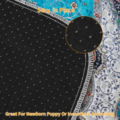 Peepeego washable pee pad 63x63 inch non-slip back keeps pad in place