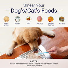 PEGGY11 dishwasher-safe lick pad for easy cleaning after meals