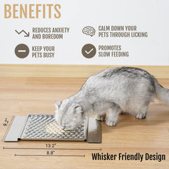PEGGY11 textured surface supports dental-friendly licking and fresher mouth feel