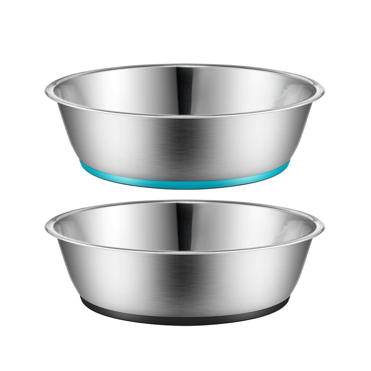 Peggy11 lightweight stainless steel dog bowls pack shot for easy feeding