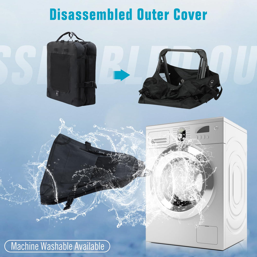 PEGIC extra large cat carrier easy-clean design for fast maintenance