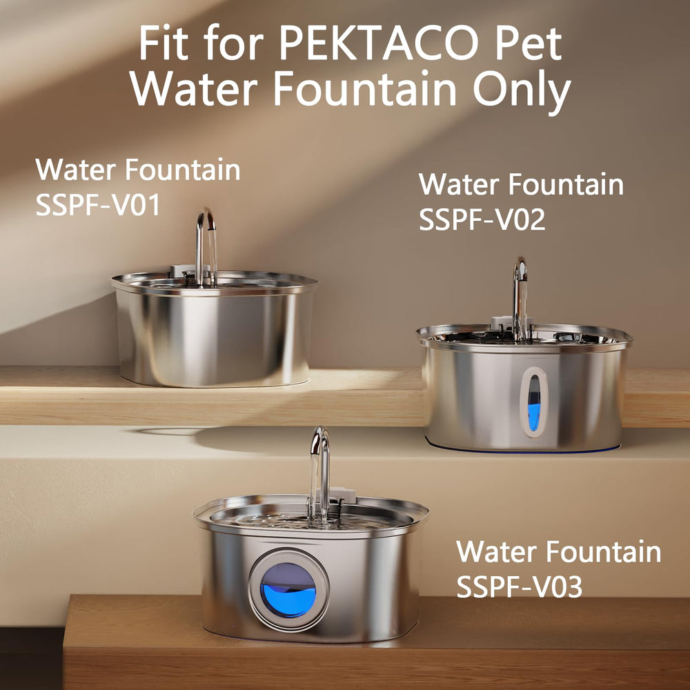 PEKTACO compatible 108oz fountain image highlights smooth fit with PEKTACO units.
