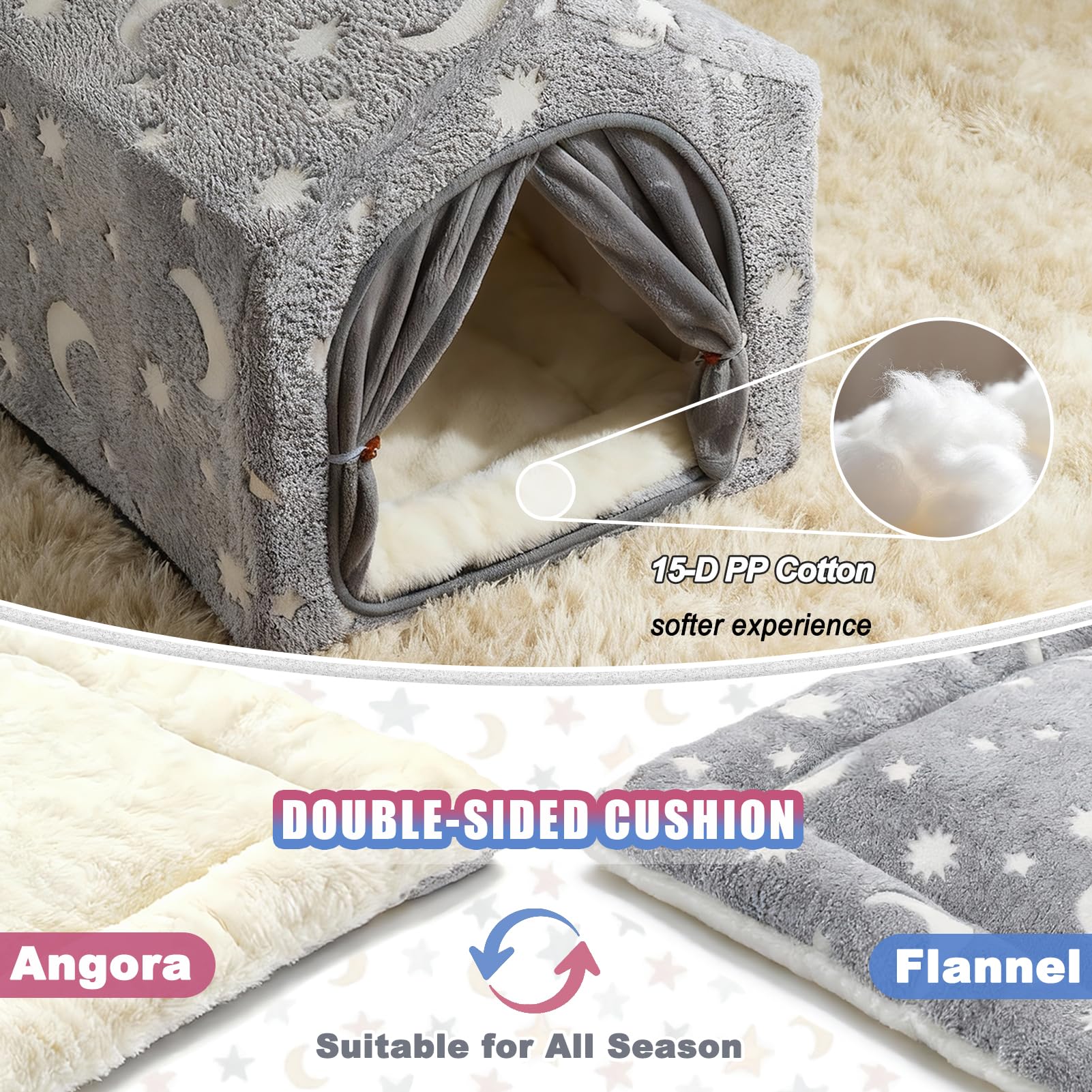 Pelemee washable double-side cushion offers year-round comfort and easy cleaning