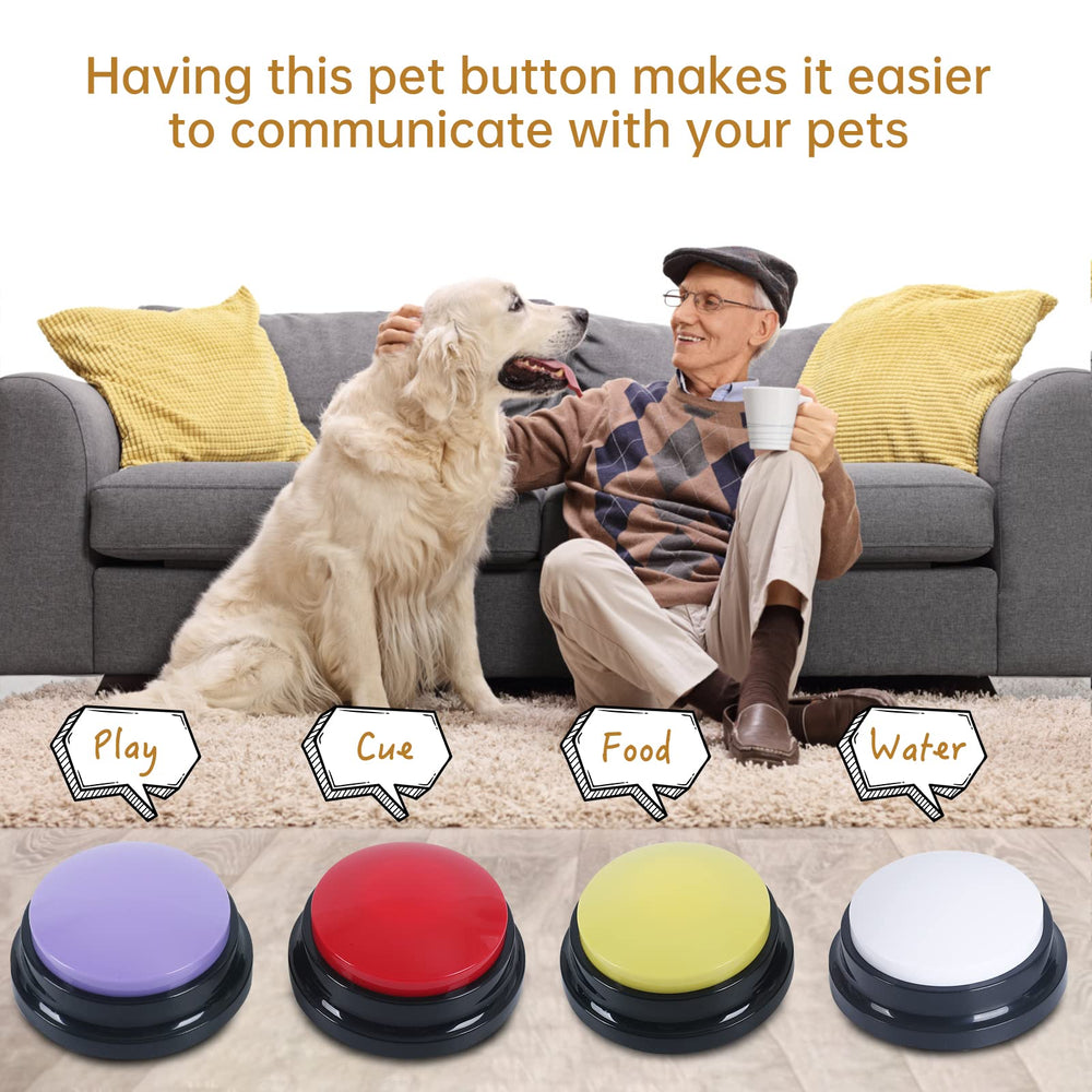 PELTEFLU pet interaction buzzer for family fun and training